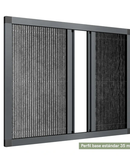 Mosquitera Puerta Doble a medida - Plisada