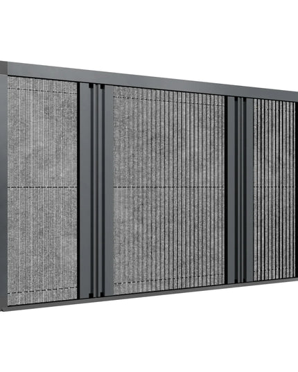 Mosquitera Puera a medida - Plisada - con cierre central