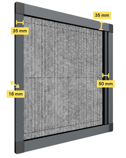 Mosquitera Para Ventanas a medida - Plisada