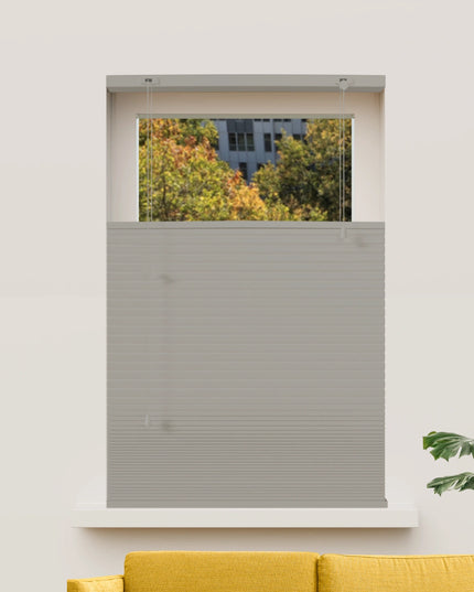 Cortina Plisada Panal Celular - A medida - Opaca - Gris