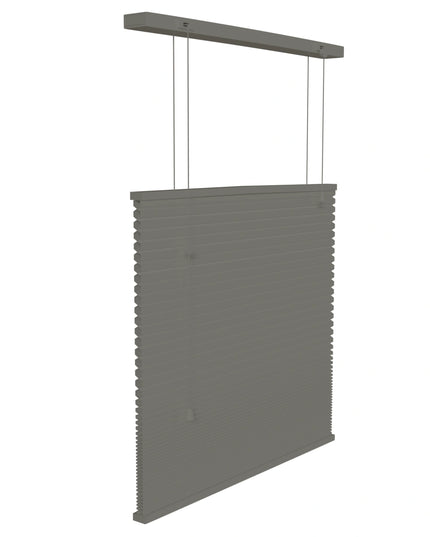 Cortina Plisada Panal Celular - A medida - Opaca - Antraciet