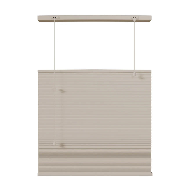 Cortina Plisada Panal Celular - A medida - Opaca - Beige