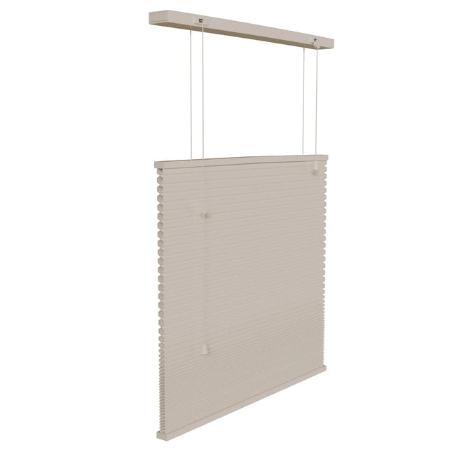 Cortina Plisada Panal Celular - A medida - Traslucidas - Beige