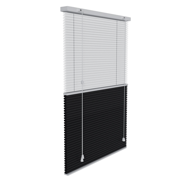 Cortina Plisada Dúo - Opaca y Traslúcida