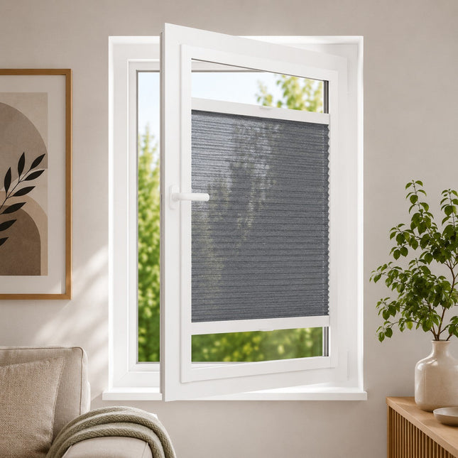 Muestras de color Cortinas plisadas Sin Taladrar