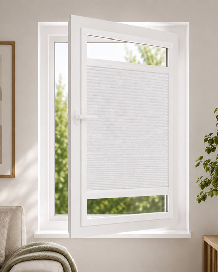 Muestras de color Cortinas plisadas Sin Taladrar