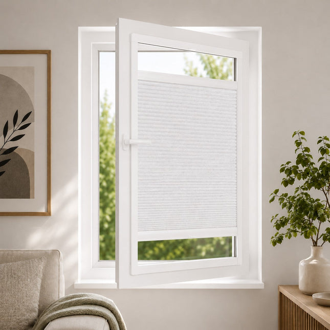 Muestras de color Cortinas plisadas Sin Taladrar