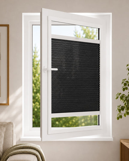 Muestras de color Cortinas plisadas Sin Taladrar