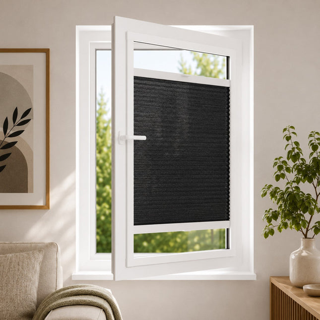 Muestras de color Cortinas plisadas Sin Taladrar