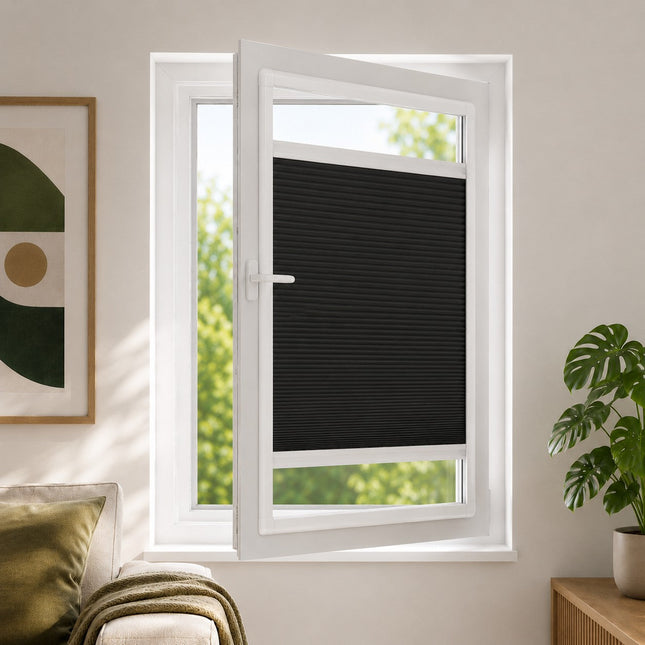 Muestras de color Cortinas plisadas Sin Taladrar