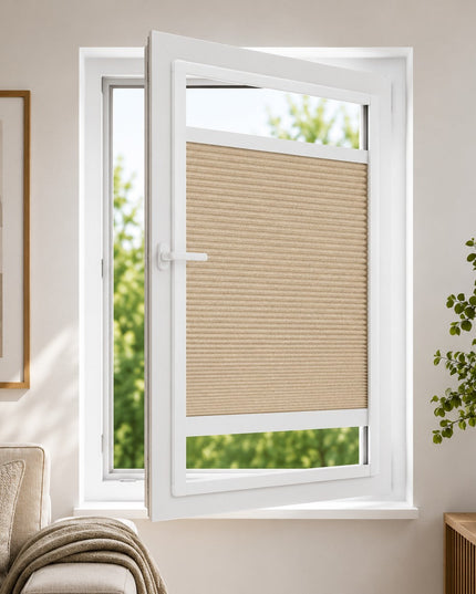 Muestras de color Cortinas plisadas Sin Taladrar
