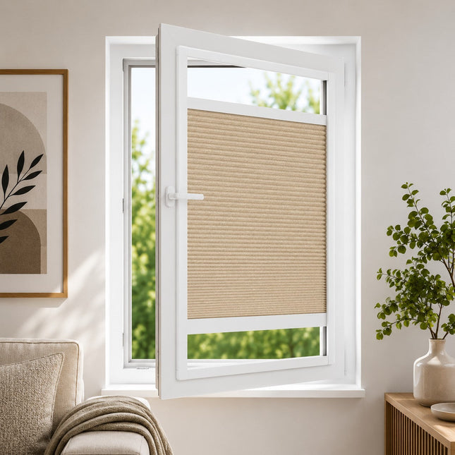Muestras de color Cortinas plisadas Sin Taladrar